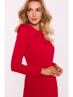 Mini šaty s mašlí na  červené model 20515034 - Moe