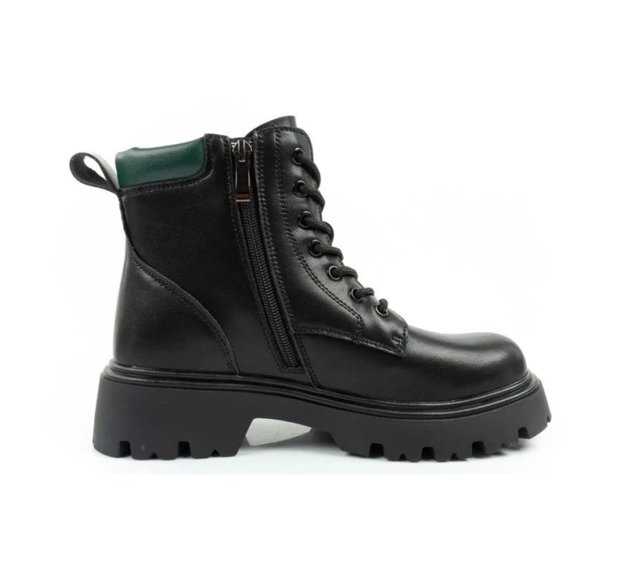 Lee Cooper boty dámské trapper boty kožené zateplené šněrovací dámské boty Lee Cooper boty dámské trapper boty kožené zateplené šněrovací dámské boty