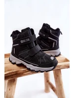 Dětská Trapery Memory Foam Big Star model 21599179 Černe - Big Star Shoes Dětská Trapery Memory Foam Big Star model 21599179 Černe - Big Star Shoes