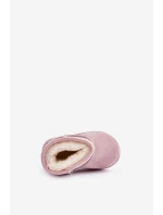 Dětské Zateplené Sněhule Růžové Gooby Dětské Zateplené Sněhule Růžové Gooby