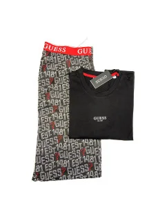 Pánské pyžamo U1BX01JR018 - P59S - Tmavě modrá - Guess