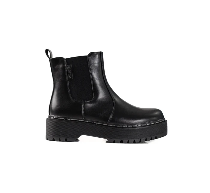 Stylové dámské kotníčkové boty na plochém podpatku Stylové dámské kotníčkové boty na plochém podpatku