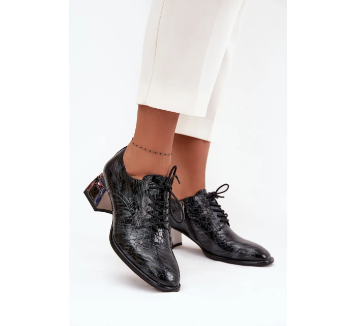 Polobotky na podpatku  model 218694 Step in style