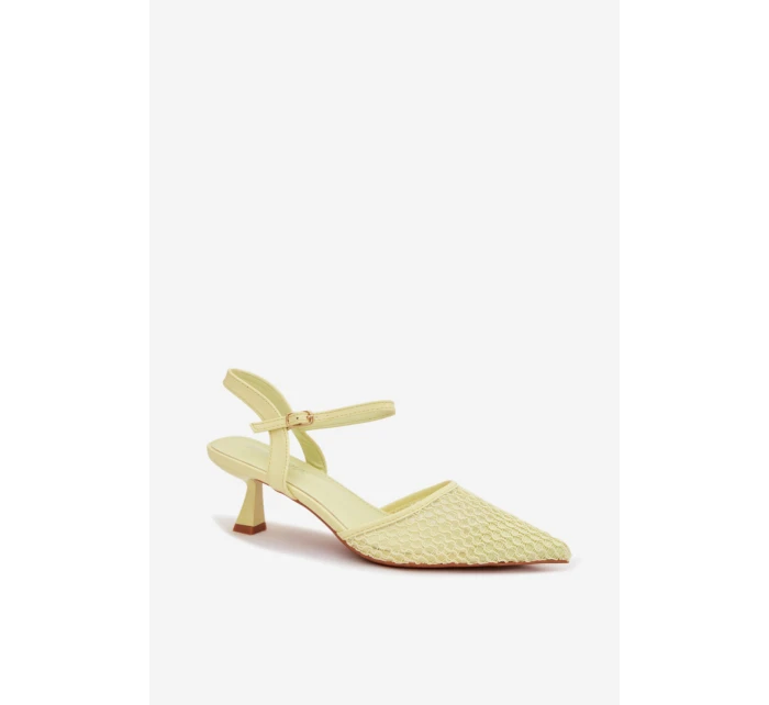 Sandály na podpatku  model 225216 Step in style