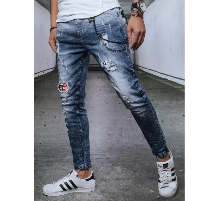 FashionStreet pánské modré džínové kalhoty UX3721