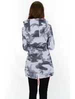 Oboustranná dámská bunda parka s kapucí model 14675063 - SPEED.A