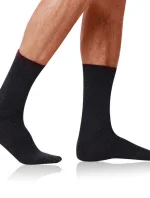 Pánské bavlněné ponožky COTTON MAXX MEN SOCKS - BELLINDA - šedá