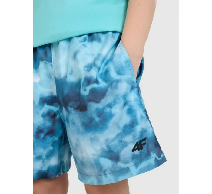 Chlapecké plážové šortky boardshorts 4F 4FJWSS25UBDSM118-90A Chlapecké plážové šortky boardshorts 4F 4FJWSS25UBDSM118-90A