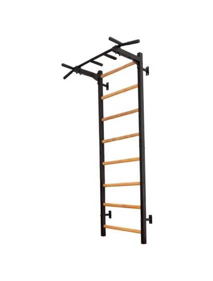 DŘEVĚNÝ KOVOVÝ GYMNASTICKÝ ŽEBŘÍK S HRAZDOU BENCHK 221B