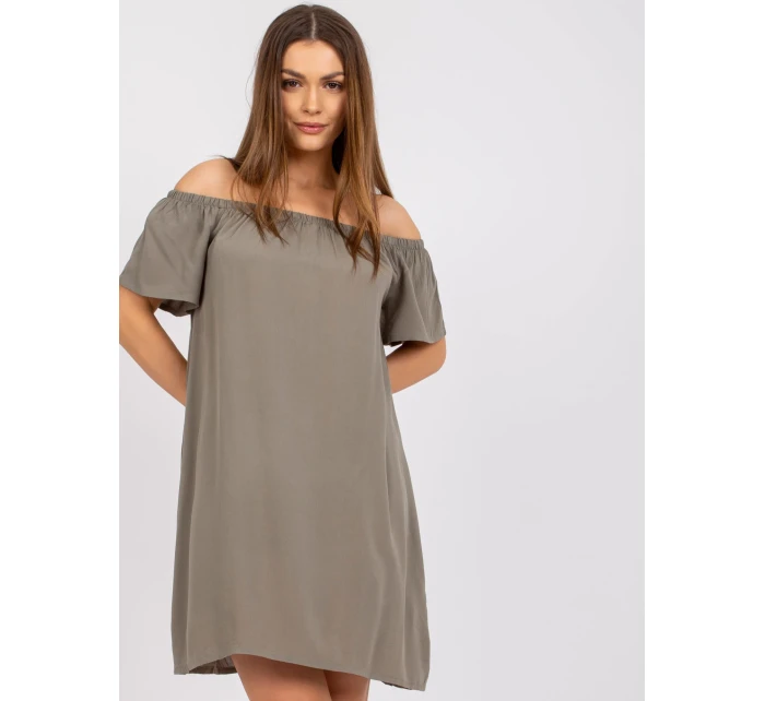 Dámské šaty-D73761M30145G-khaki