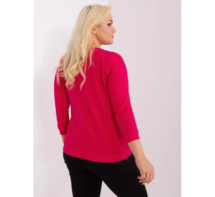 Bluzka RV BZ model 21393003 fuksjowy - FPrice Bluzka RV BZ model 21393003 fuksjowy - FPrice