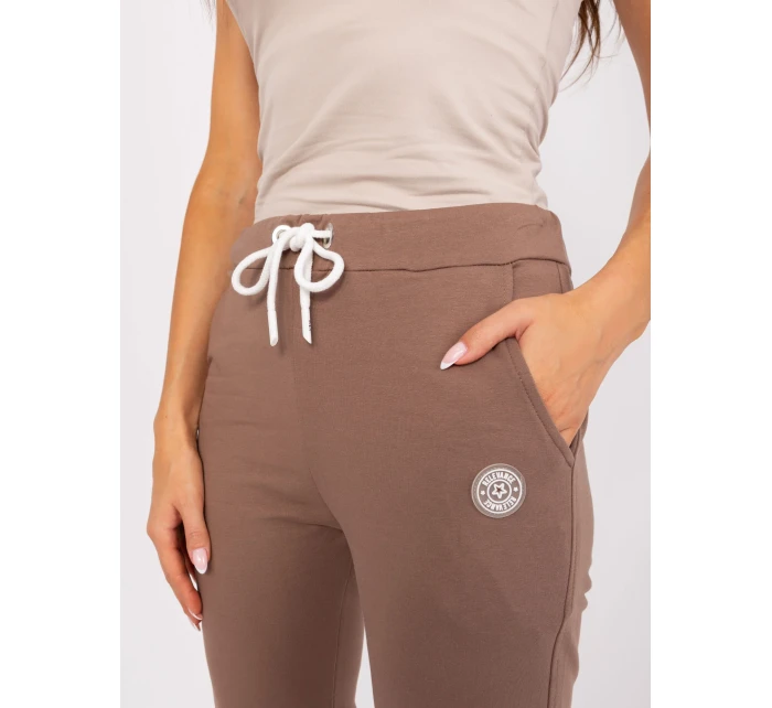 Spodnie dresowe RV DR brązowy model 21471648 - FPrice Spodnie dresowe RV DR brązowy model 21471648 - FPrice