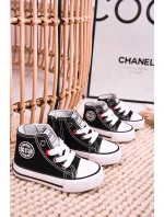 Klasické vysoké tenisky Big Star - černé Klasické vysoké tenisky Big Star - černé