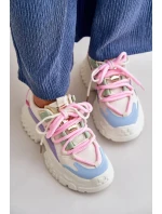 Dámské tenisky na masivní podrážce vícebarevné Nevela Dámské tenisky na masivní podrážce vícebarevné Nevela