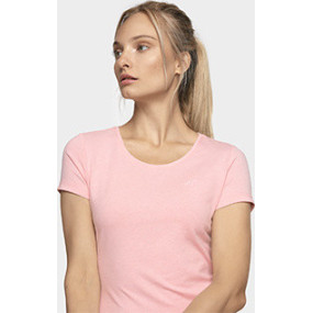 Dámské bavlněné tričko 4F TSD300 Růžové