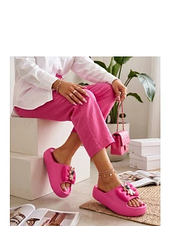 Klapky na platformě model 227251 Solea