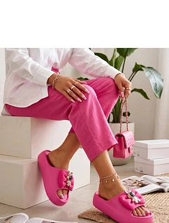 Klapky na platformě model 227251 Solea