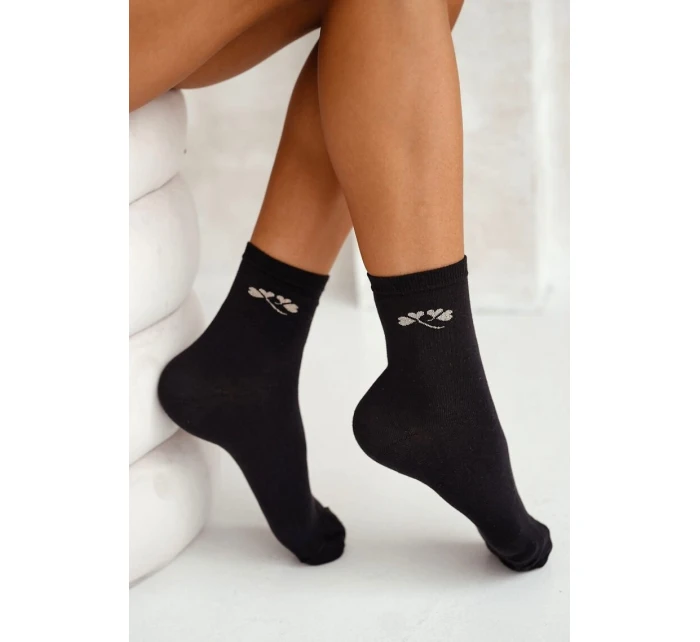 Ponožky Milena 0200-178 Fine Pattern Lurex 37-41