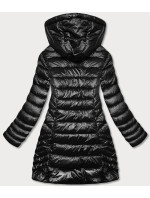 Lehká černá dámská zimní prošívaná bunda (Z2821-1)