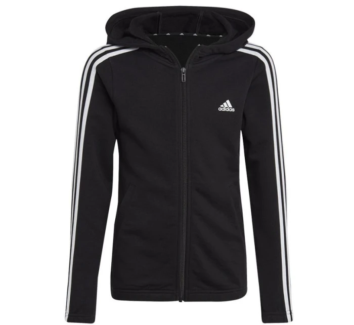 Dětská mikina Essentials 3 Stripes Full-Zip Jr IC3634 - Adidas