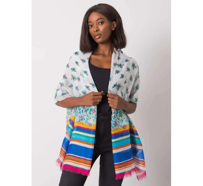 Šátek AT CH WJ 1X08426 bílý a modrý