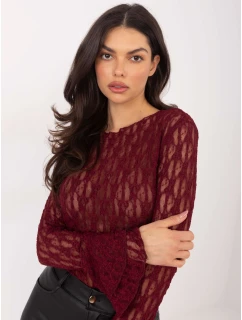 Bluzka IT BZ model 21807968 bordowy - FPrice