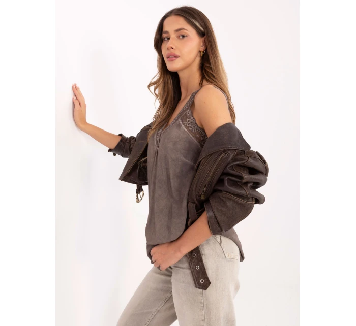 Top MI TP model 21717722 ciemny bezowy - FPrice Top MI TP model 21717722 ciemny bezowy - FPrice