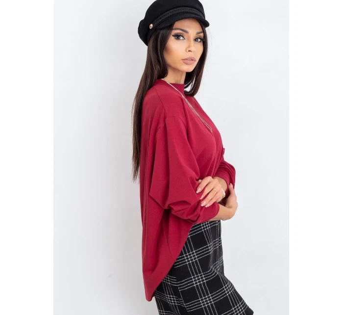 Mikina RV BL 5185.87P kaštanová