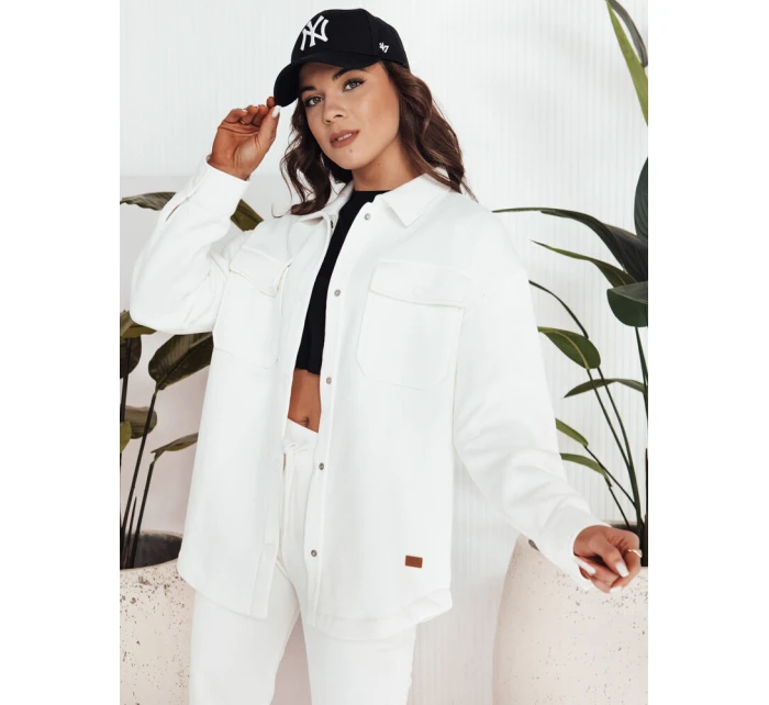 Dámská přechodná bunda bílá model 21975344 - Dstreet