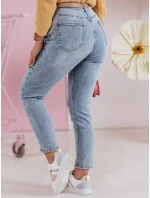 FLORENSSO modré dámské džíny slim fit kalhoty FashionStreet UY2467 FLORENSSO modré dámské džíny slim fit kalhoty FashionStreet UY2467