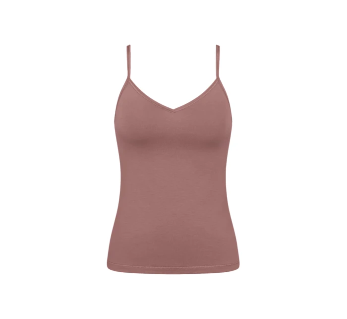 sloggi GO Daily Cotton Spaghetti Top - BROWN - SLOGGI BROWN - SLOGGI