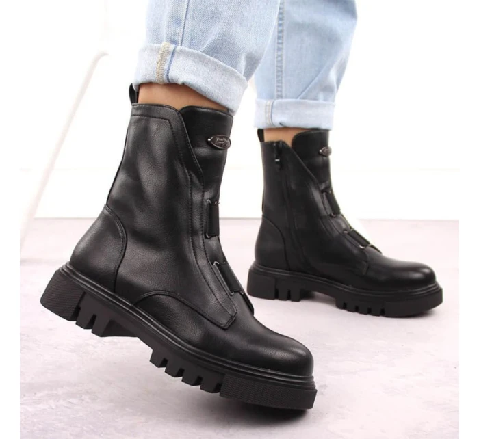 boty na platformě W model 21298418 - JEZZI boty na platformě W model 21298418 - JEZZI