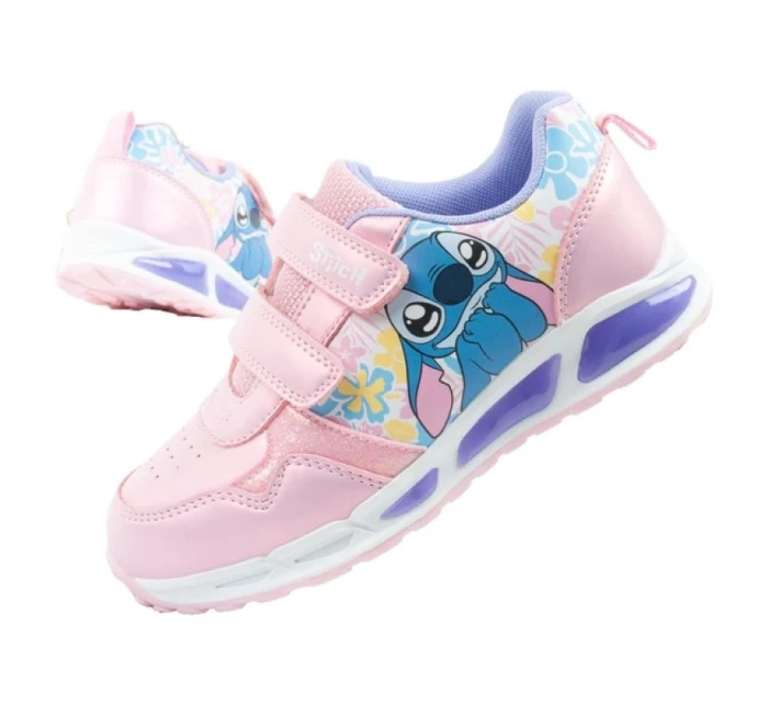 Leomil Stitch dětská sportovní obuv tenisky lehké suchý zip LED Leomil Stitch dětská sportovní obuv tenisky lehké suchý zip LED