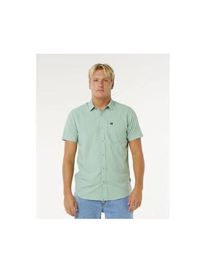 Pánská košile RIP CURL Vaporcool Aerotech S/S Shirt, zelená Pánská košile RIP CURL Vaporcool Aerotech S/S Shirt, zelená