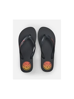 Japonki męskie RIP CURL Icons Of Surf Bloom Open Toe czarne