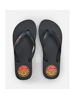 Pánské žabky RIP CURL Icons Of Surf Bloom Open Toe, černé