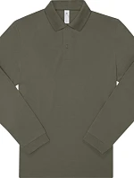 B&C My Polo 180 LSL Piqué polo s dlouhým rukávem 01.U425 camo green