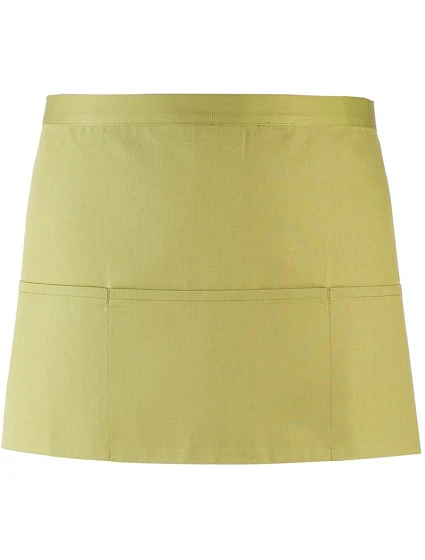 Premier PR 155 Krátká zástěra do pasu s kapsou "Colours" 39.0155 lime Premier PR 155 Krátká zástěra do pasu s kapsou "Colours" 39.0155 lime
