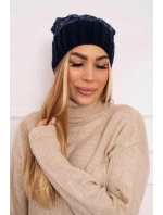 Milano fleecová čepice K203 navy blue model 18749923 - K-Fashion Milano fleecová čepice K203 navy blue model 18749923 - K-Fashion