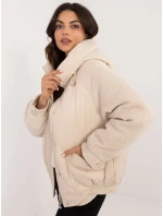 Bunda MBM KR AJ218 003.16P světle béžová Bunda MBM KR AJ218 003.16P světle béžová