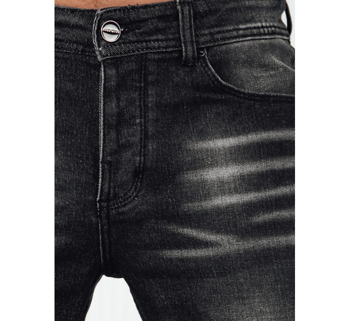 Pánské černé džínové kalhoty Dstreet UX4248