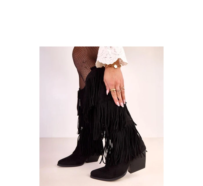 Kozačky na podpatku  model 220241 Solea