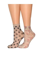 Dámské vzorované ponožky model 7465057 20 den - Magnetis