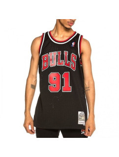 Mitchell & Ness Chicago Bulls NBA Swingman Alternate Jersey Bulls 97 Dennis Rodman SMJYGS18152-CBUBLCK97DRD Pánské oblečení