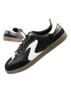 Skechers Kickoff dámské sportovní boty tenisky černé kožené dámské