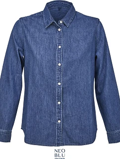 NEOBLU Bennett Women Denim halenka 24.4797 stone wash