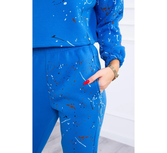 Izolační sada s barevným potiskem chrpově modrá