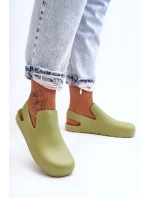 Módní gumové dřeváky zelená model 21586298 - Boto Módní gumové dřeváky zelená model 21586298 - Boto