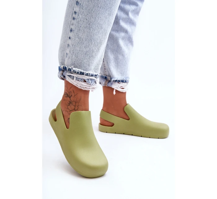 Módní gumové dřeváky zelená model 21586298 - Boto Módní gumové dřeváky zelená model 21586298 - Boto