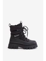 Dámské Sněhule Na Zip Lee Cooper LCJ-24-47-3144 Černé